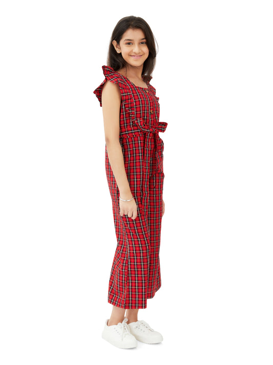 Olele® June Jumpsuit - Yarn Dyed Cotton Checks