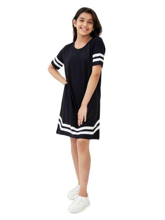 Olele® Club Cotton Dress - Black