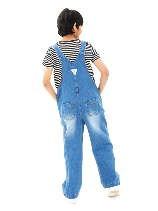 Olele® Boys Butter Scotch Dungaree - Denim