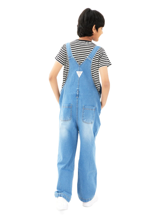 Olele® Boys Vanila Dungaree - Denim