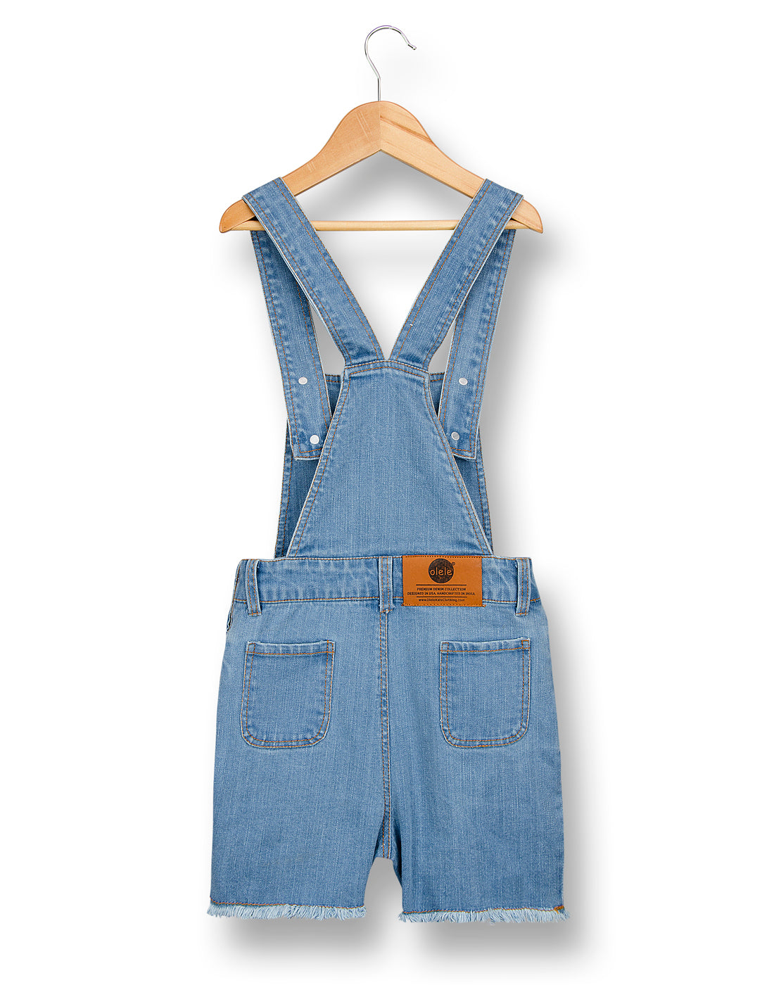 Olele® Boys Summer Blue Denim Playsuit