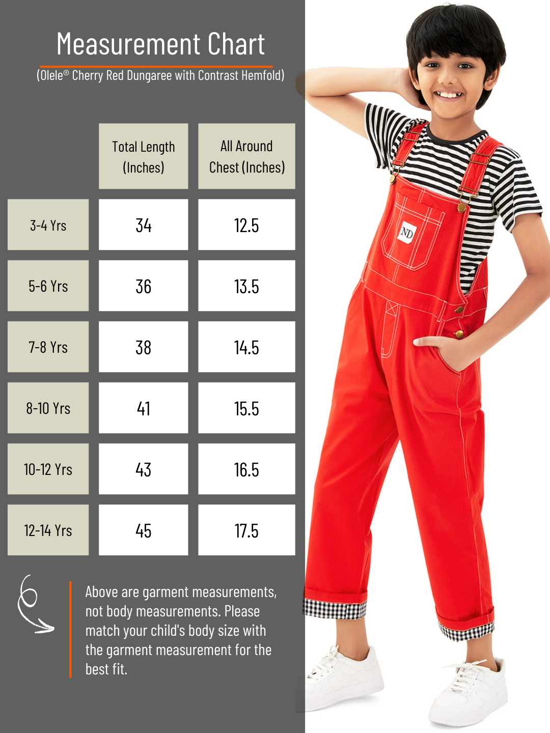 Olele® Boys Dungaree