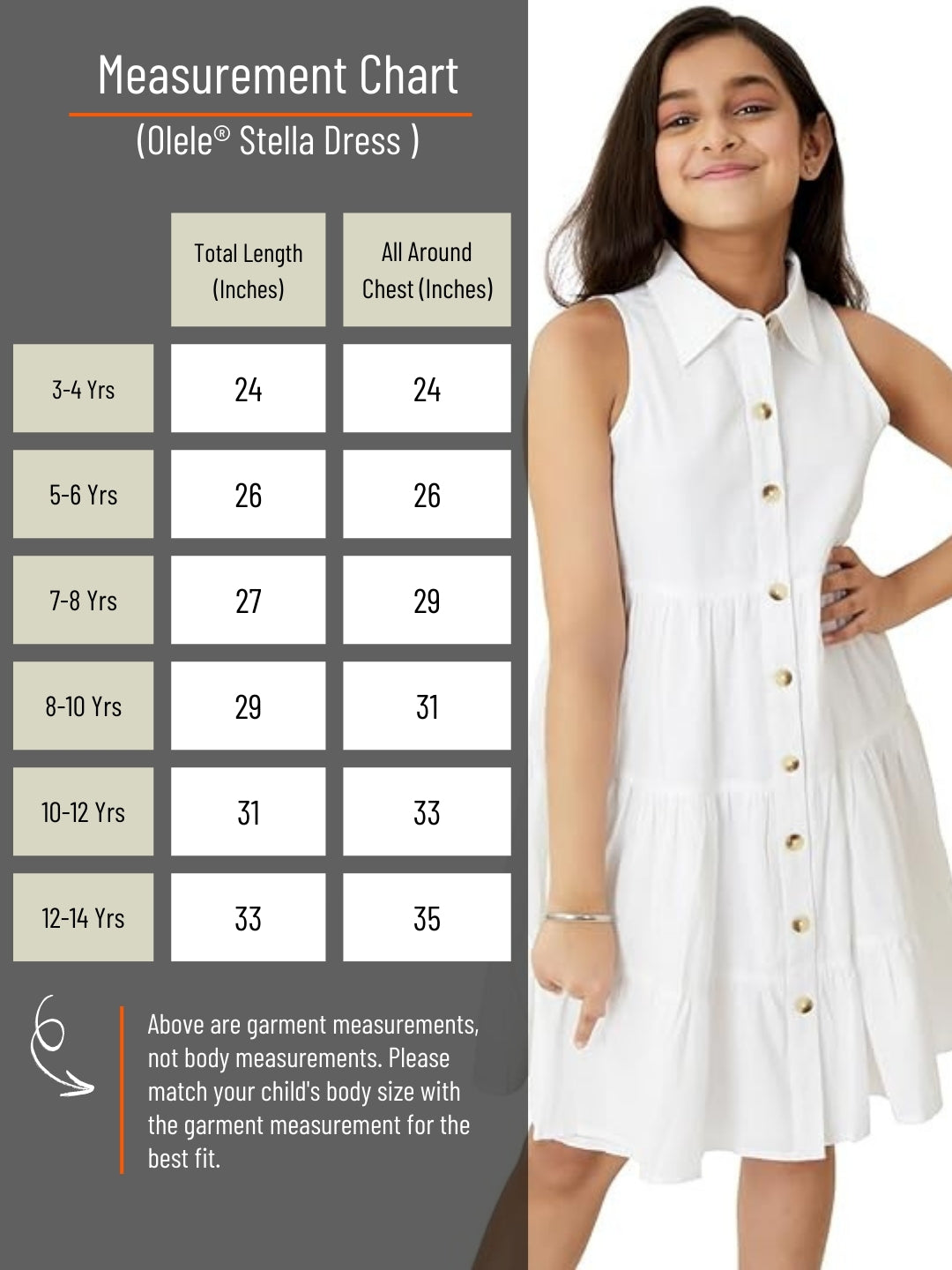 Olele® Stella Dress - White Cotton Linen