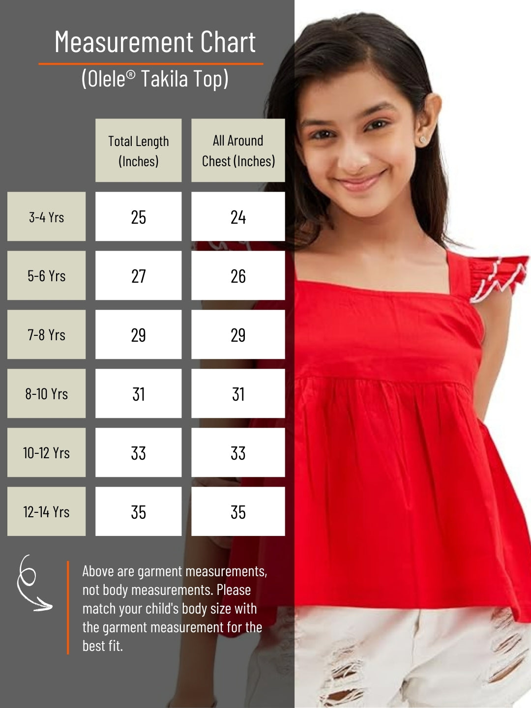 Olele® Takila Top - Red Cotton