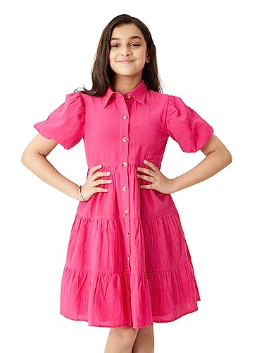 Olele® Girls Lucy Shirt Dress Olele® Girls Lucy Shirt Dress