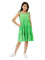 Olele® Ginny Cotton Dress - Green