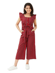 Olele® June Jumpsuit - Yarn Dyed Cotton Checks