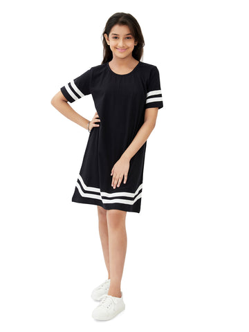 Olele® Club Cotton Dress - Black