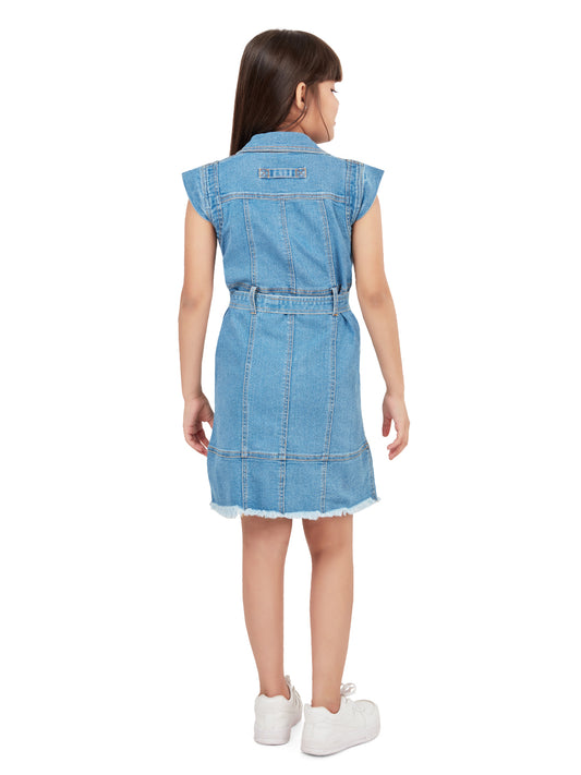 Olele® Girls Melody Dress - Cotton Denim