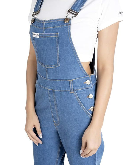 Finsbury London Eyelet Denim Women Dungaree
