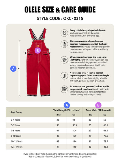 Olele® Boys Dungaree