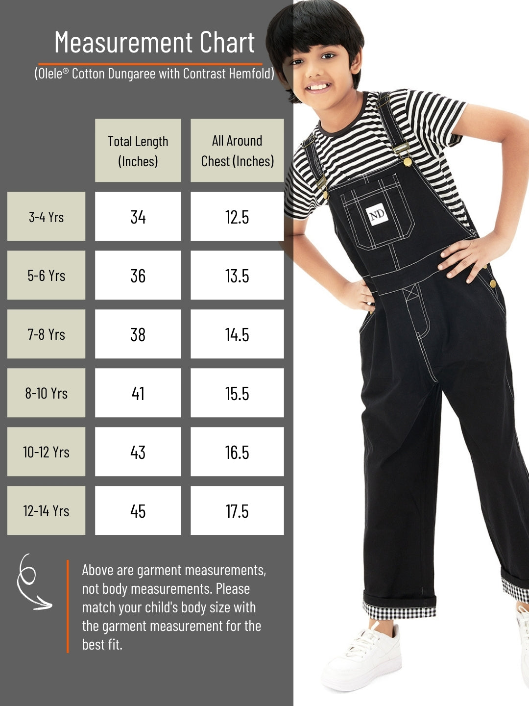 Olele® Boys Dungaree