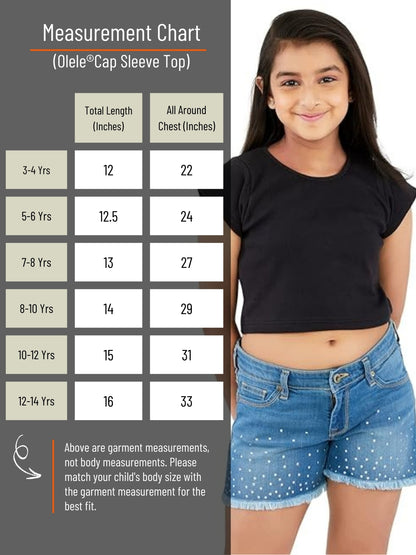 Olele® Cotton Rib Cap Sleeve Crop Top