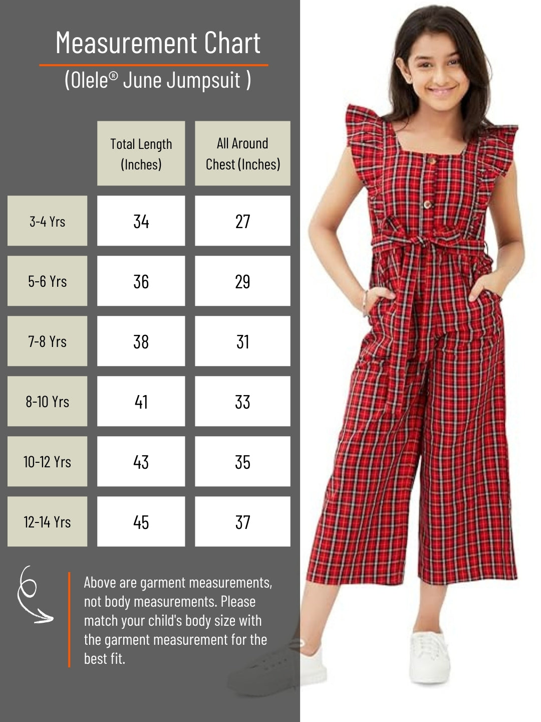 Olele® June Jumpsuit - Yarn Dyed Cotton Checks