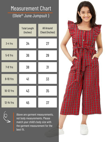 Olele® June Jumpsuit - Yarn Dyed Cotton Checks