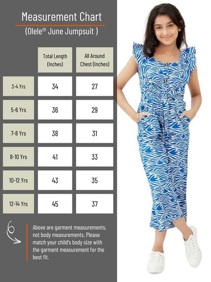 Olele® June Jumpsuit - Zebra Print Cotton