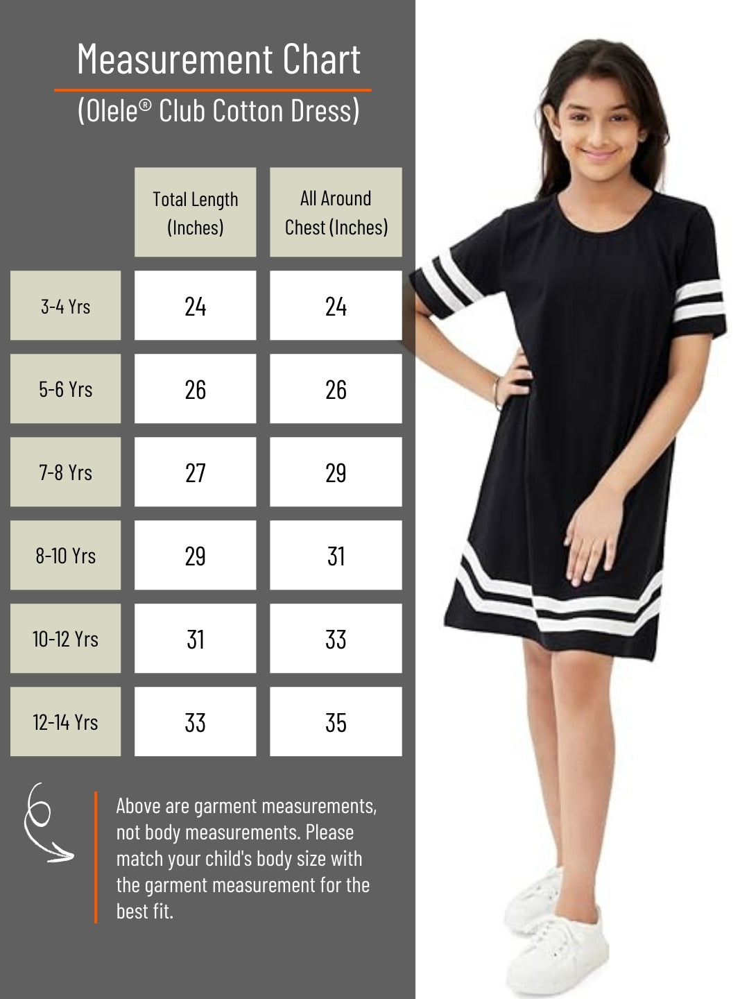 Olele® Club Cotton Dress - Black