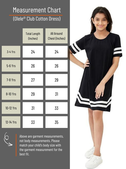 Olele® Club Cotton Dress - Black