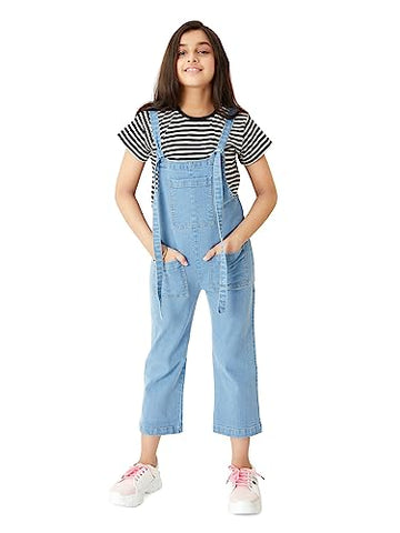 Olele® Full Firangi Dungaree - Denim