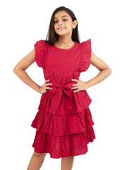 Olele® Ruffle Layer Cotton Dress